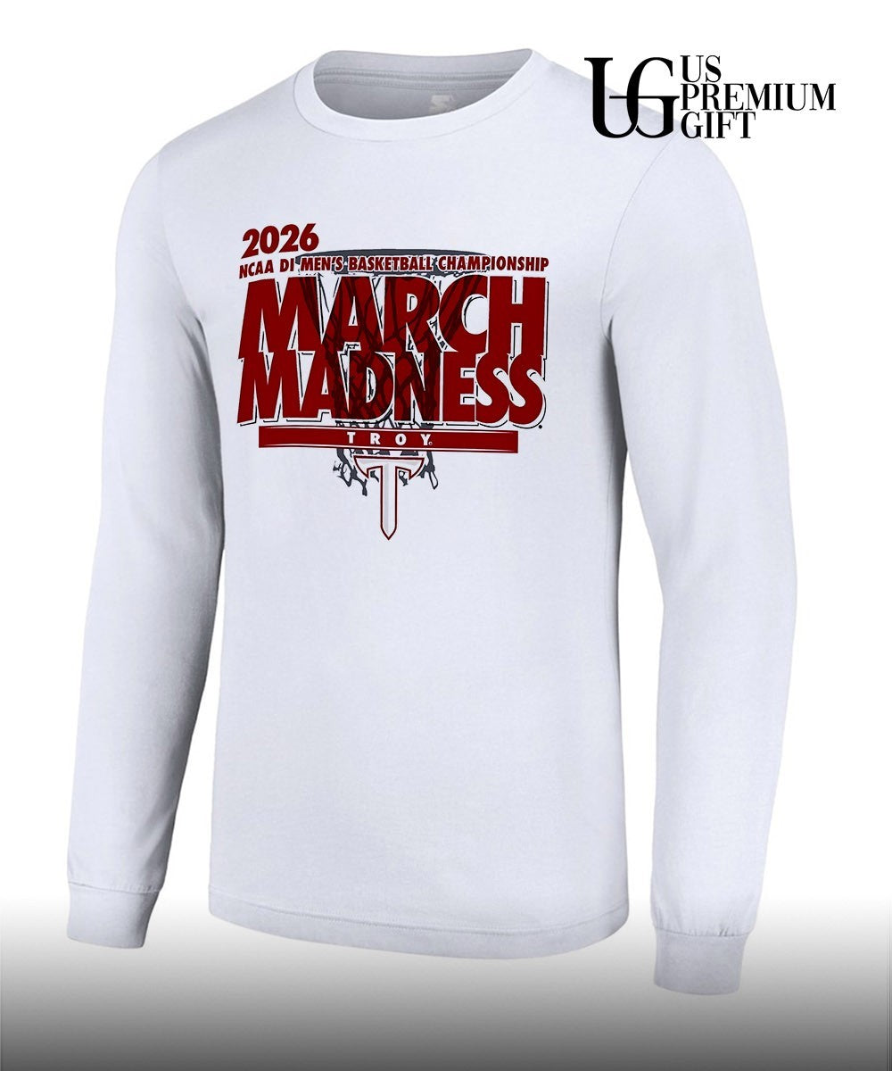 Troy Trojans March Madness NCAA D1 Men’s basketball Championship 2026 shirt