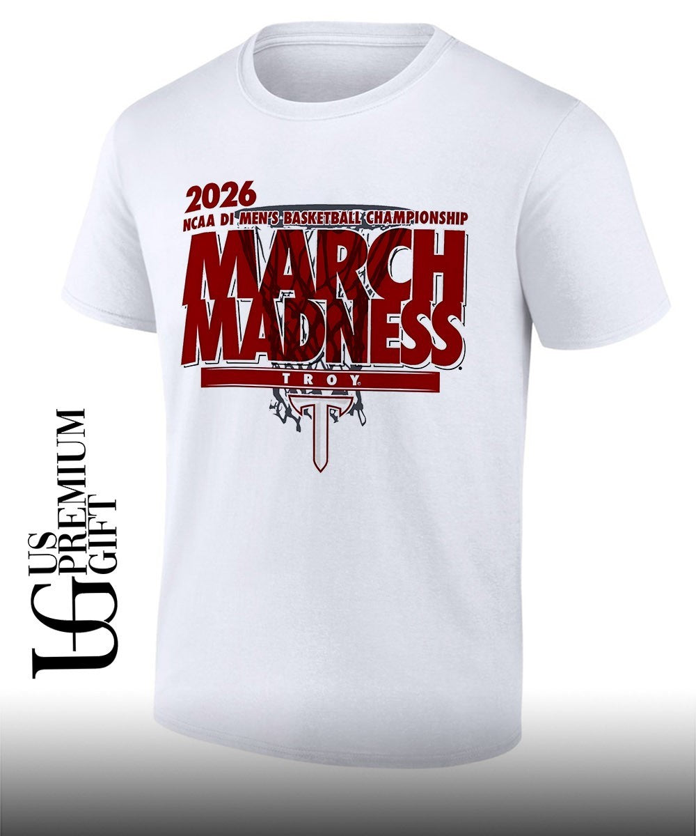 Troy Trojans March Madness NCAA D1 Men’s basketball Championship 2026 shirt