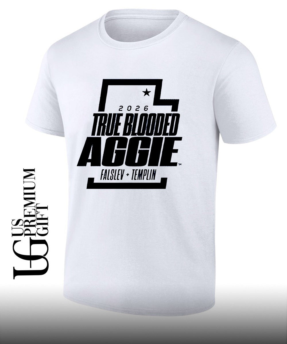 True Blooded Aggie Falslev Templin 2026 shirt