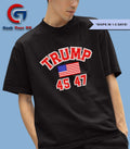 Trump 45 47 American Pride flag shirt