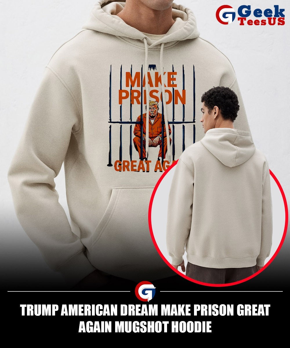 Trump American Dream make prison great again mugshot shirt