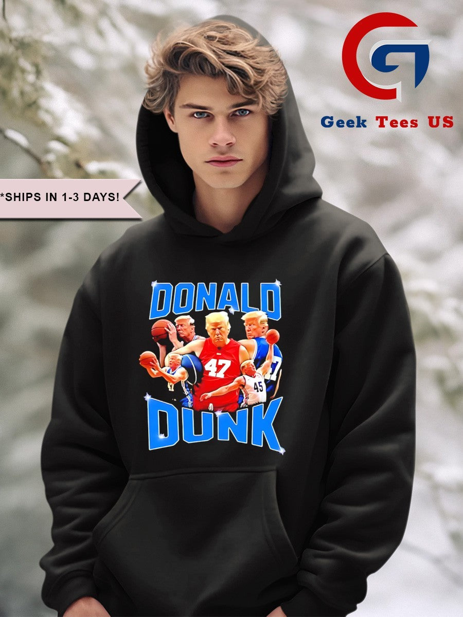 Trump Donald Dunk basketball shirt