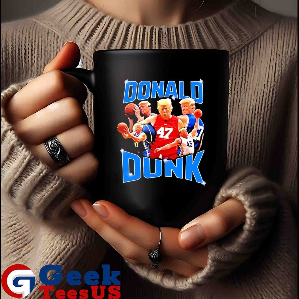 Trump Donald Dunk basketball shirt