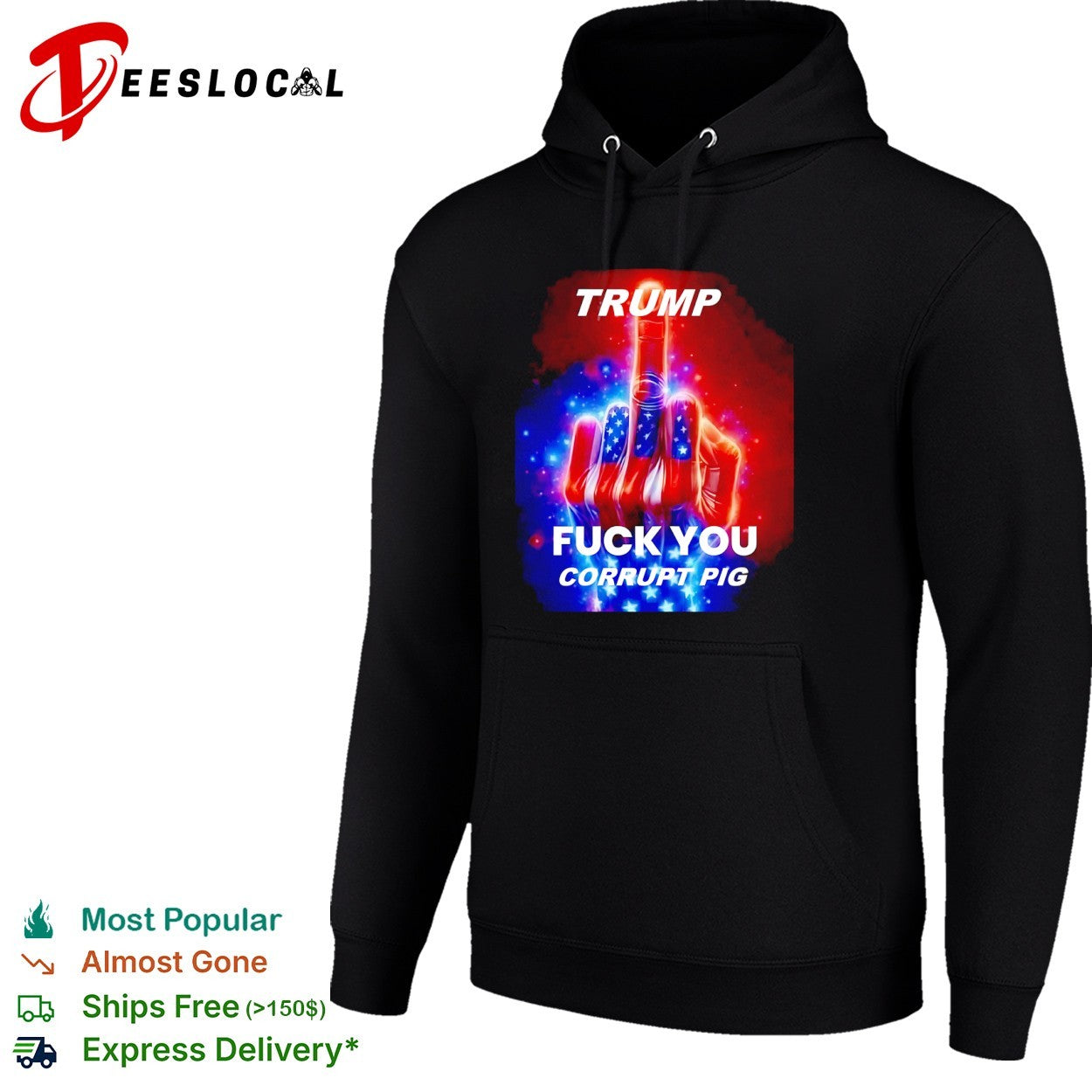 Trump Fuck You Corrupt Pig Political Protest shirt