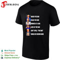 Trump Harris AOC Pelosi Biden and Clinton Political Bar shirt