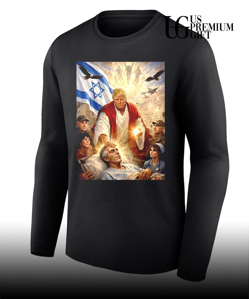 Trump Jesus Epstein shirt