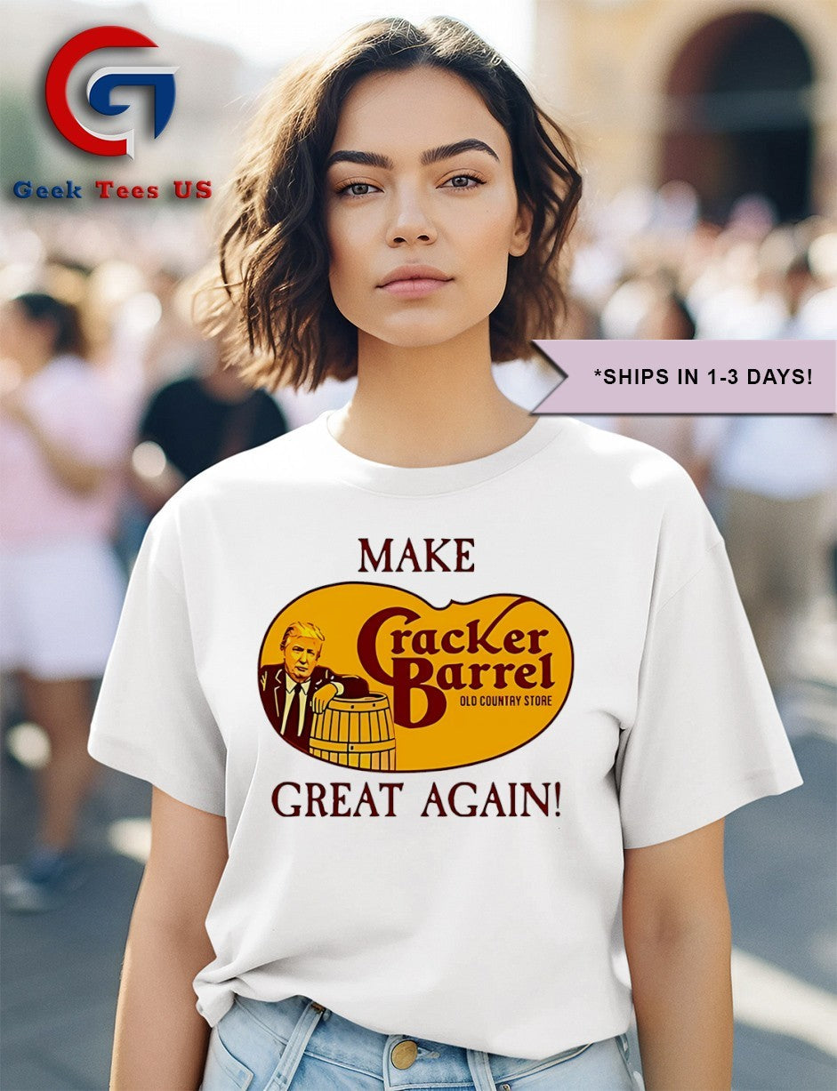 Trump Make Cracker Barrel Great Again 2025 shirt