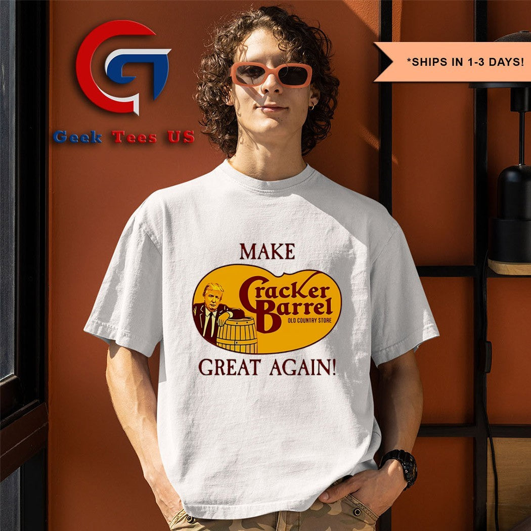 Trump Make Cracker Barrel Great Again 2025 shirt