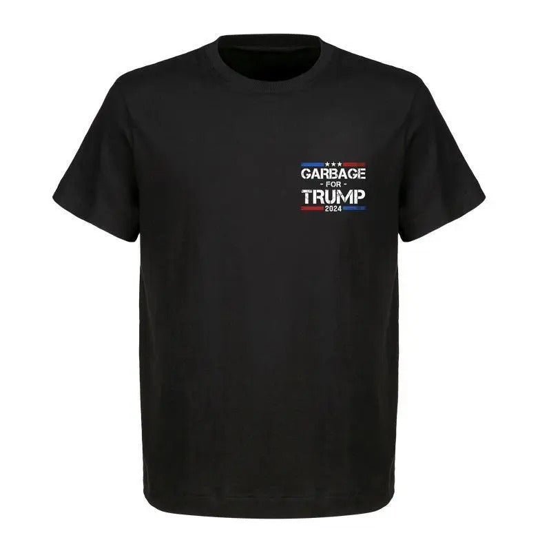 Trump Proud To Be Garbage 2024 2 Sides TShirt, MAGA 2024, Team Trump Take The Trash Out, Make America Great Again,...