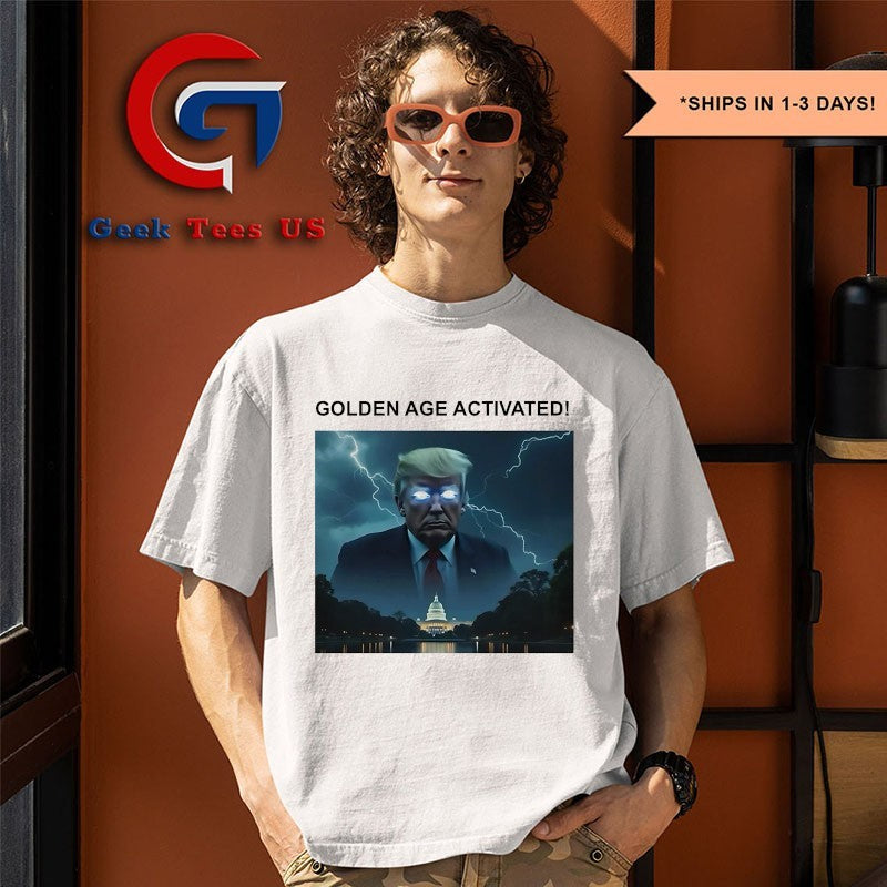 Trump The Golden Age Activated of America shirt