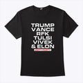 Trump Vance RFK Tulsi Vivek And Elon Unity Party T Shirt