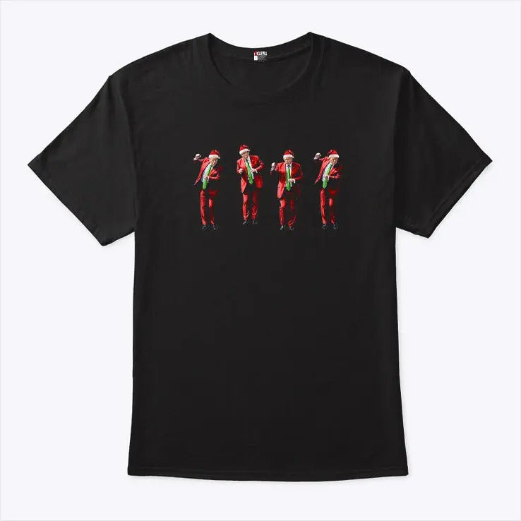 Trump Victory Dance Santa Claus Pajamas Christmas Shirt