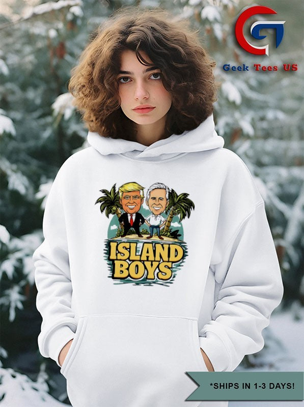 Trump and Gavin Island Boys shirt