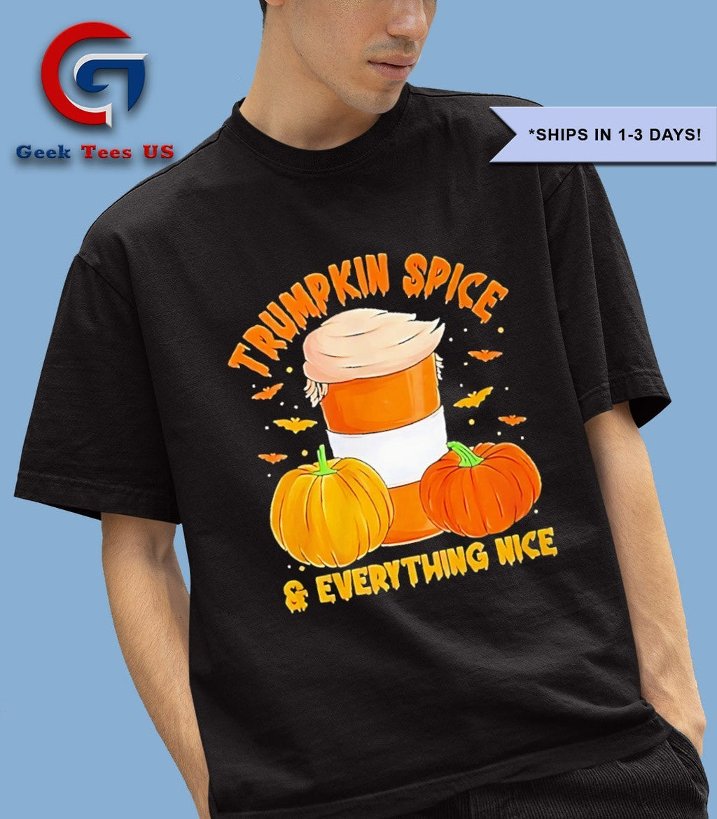 Trumpkin spice and everything nice Halloween Trump pumpkins shirt