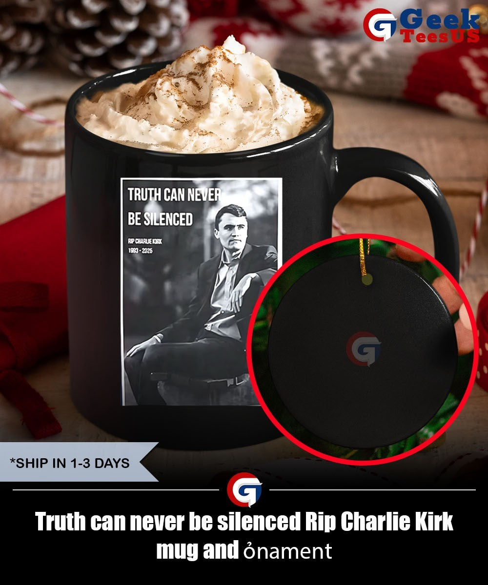 Truth can never be silenced Rip Charlie Kirk shirt