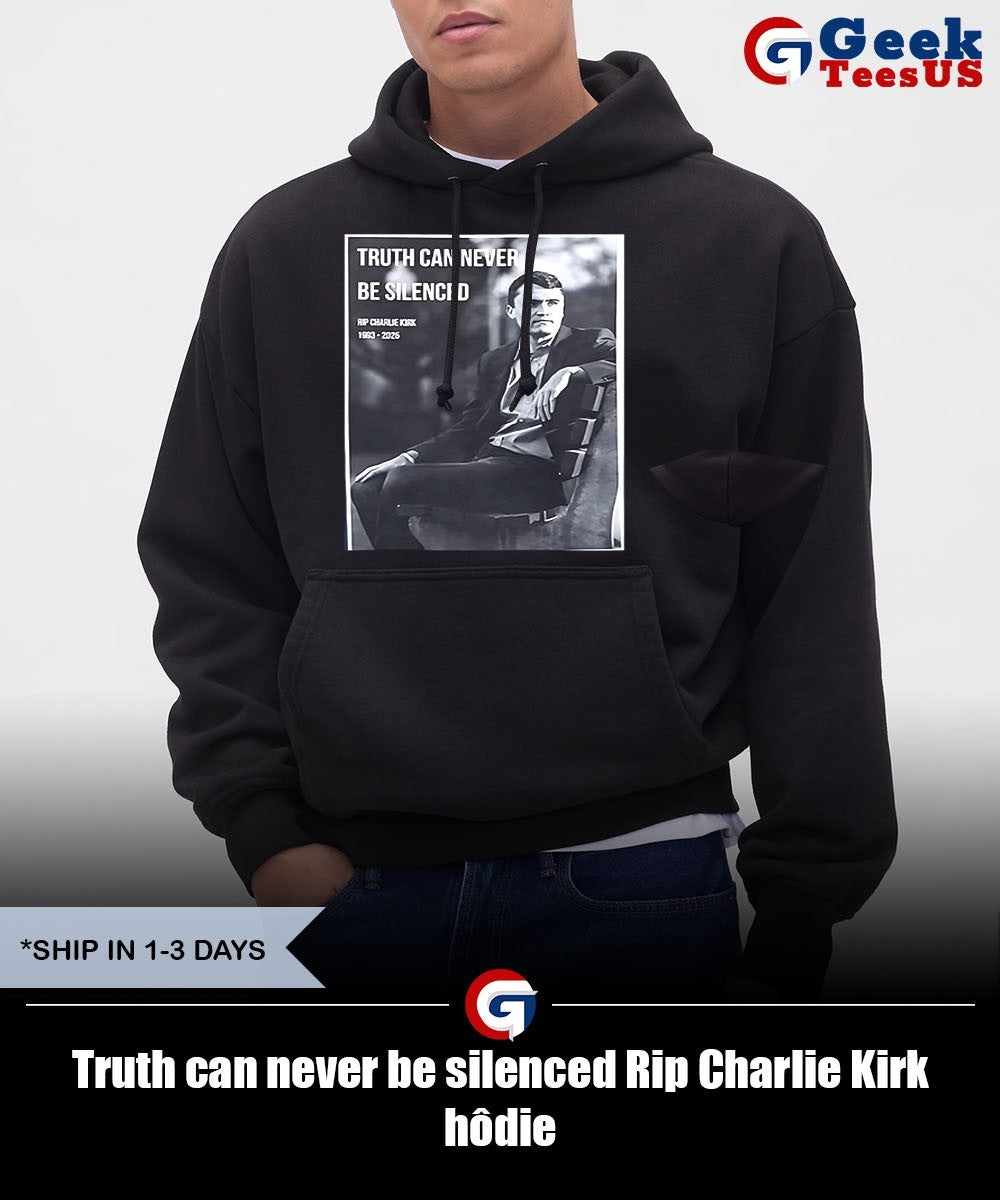 Truth can never be silenced Rip Charlie Kirk shirt