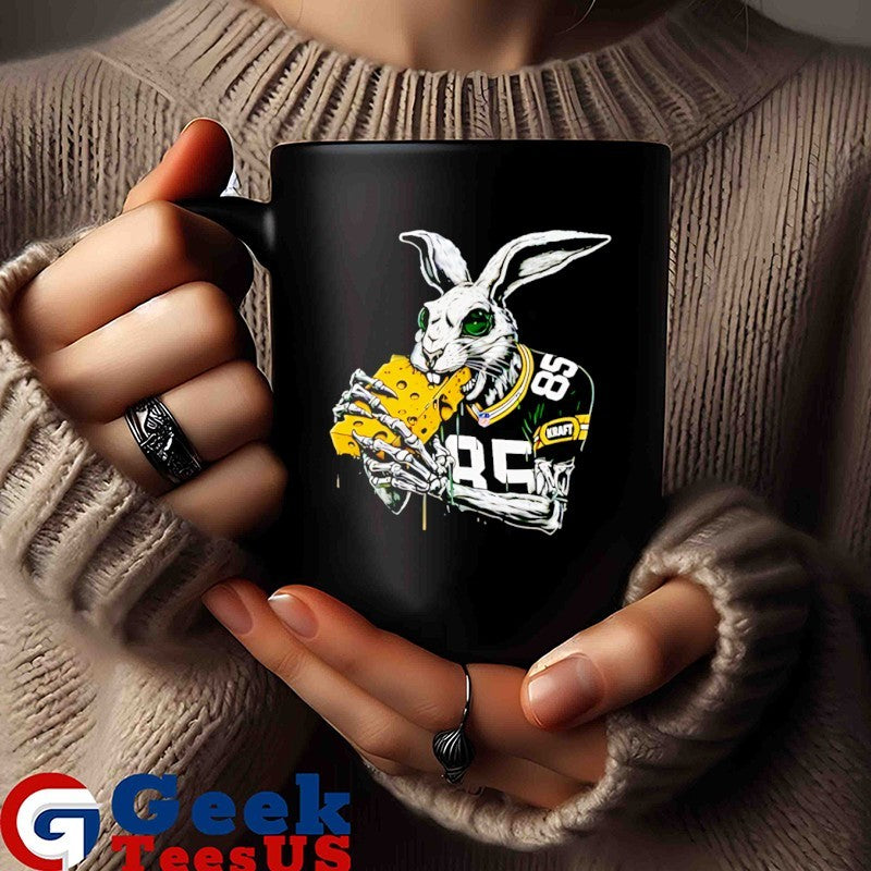 Tucker Kraft White Pack Rabbit Green Bay Packers shirt