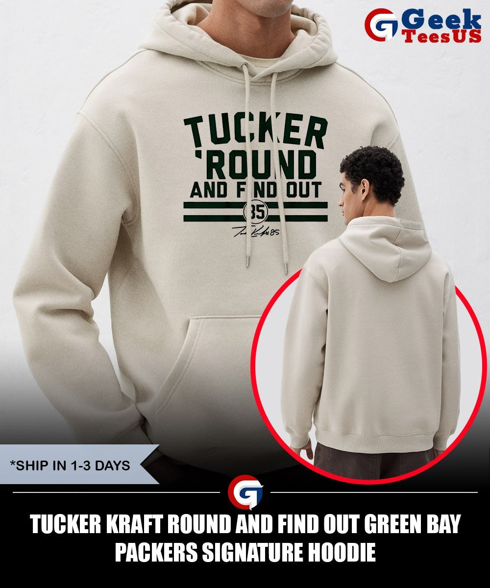 Tucker Kraft round and find out Green Bay Packers signature shirt