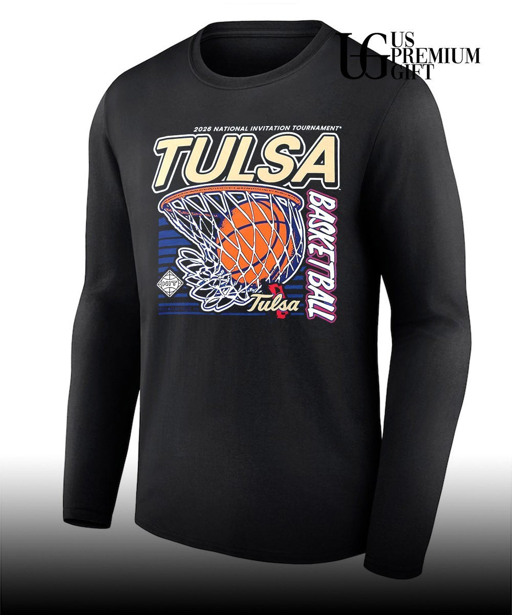 Tulsa Golden Hurricane DI Men’s Basketball Postseason NIT National Invitation Tournament 2026 shirt