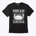 Tummy Ache Survivor Jeff the Land Shark Helmet Meme T Shirt