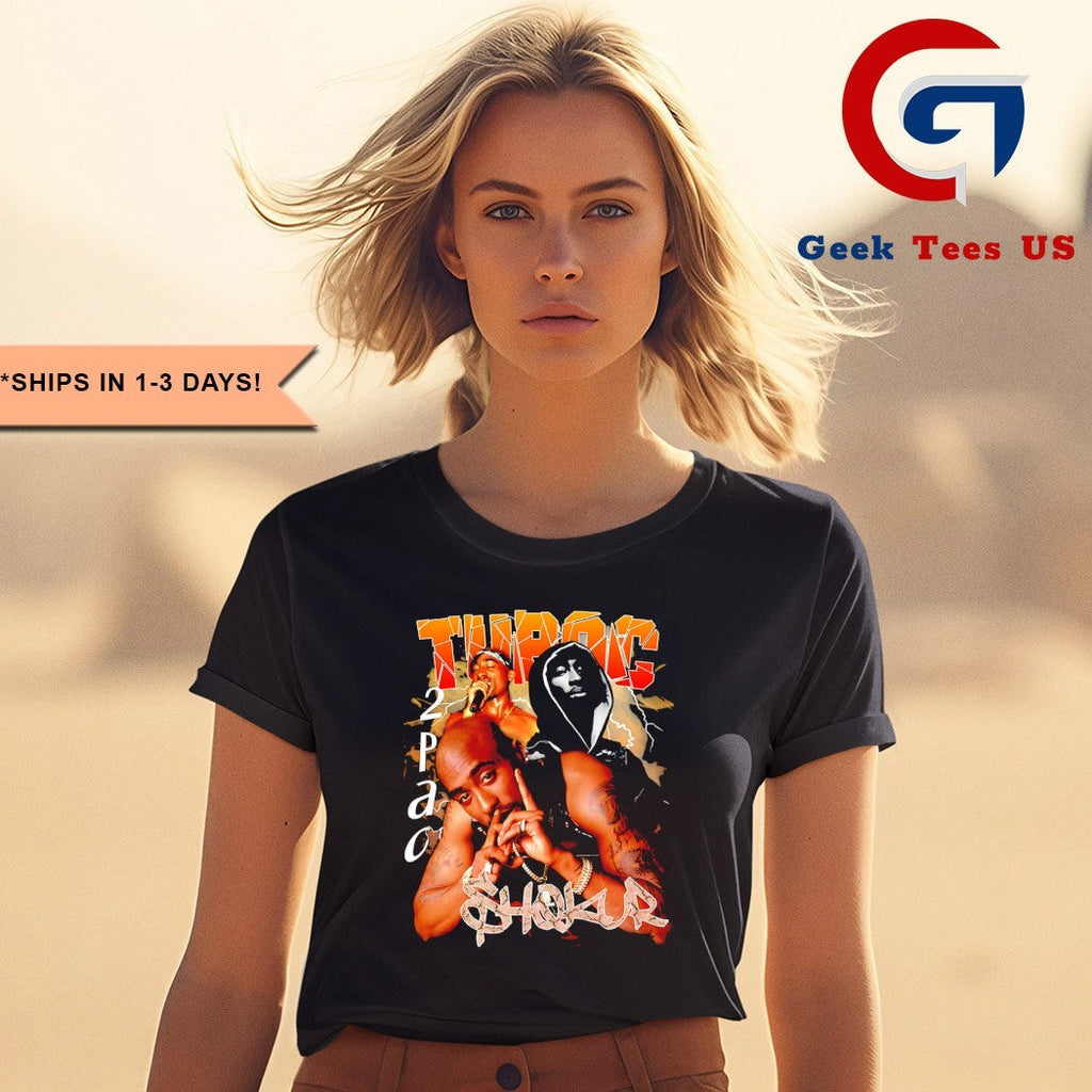 Tupac All Eyez On Me graphic shirt