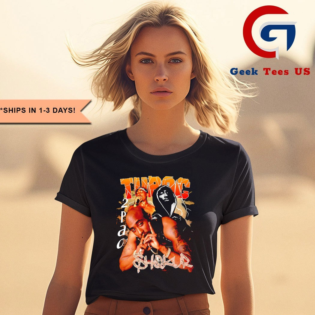 Tupac All Eyez On Me graphic shirt