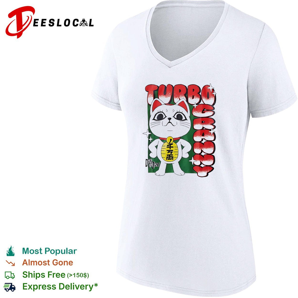 Turbo Granny Dan Dadan Lucky Cat Dandadan shirt