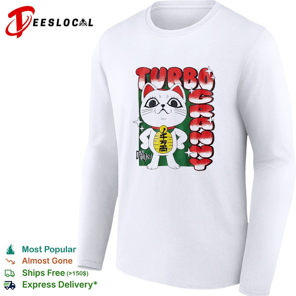 Turbo Granny Dan Dadan Lucky Cat Dandadan shirt