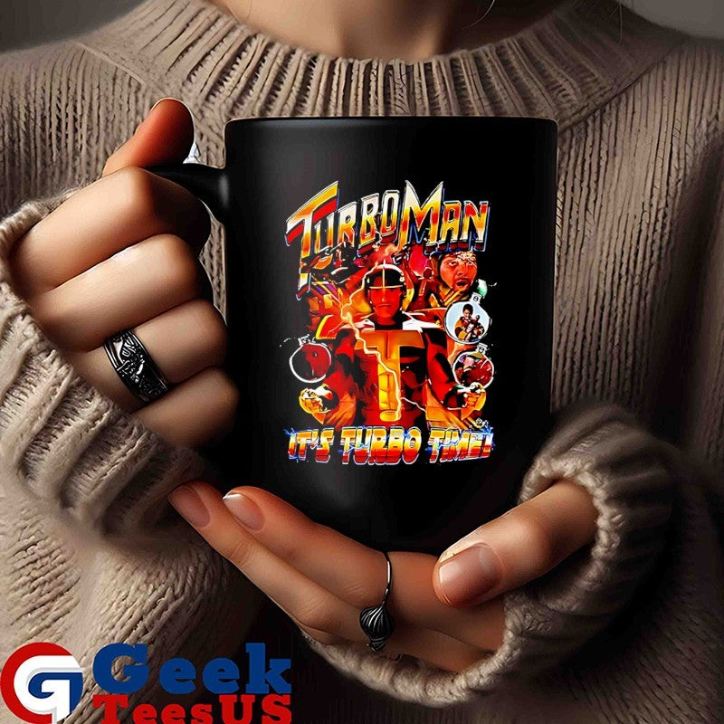 Turbo Man Its Turbo Time Lighting Christmas Bauble shirt