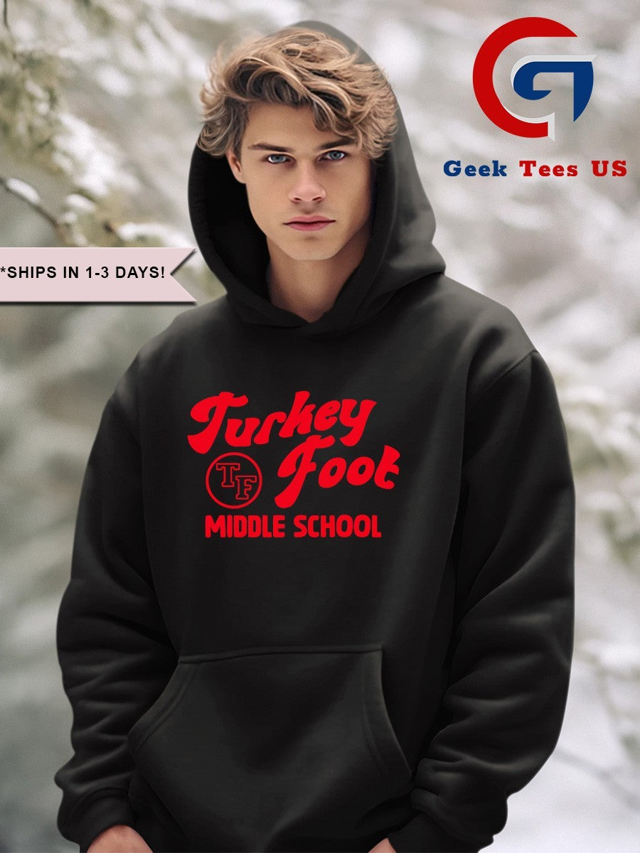 Turkey foot middle school shirt