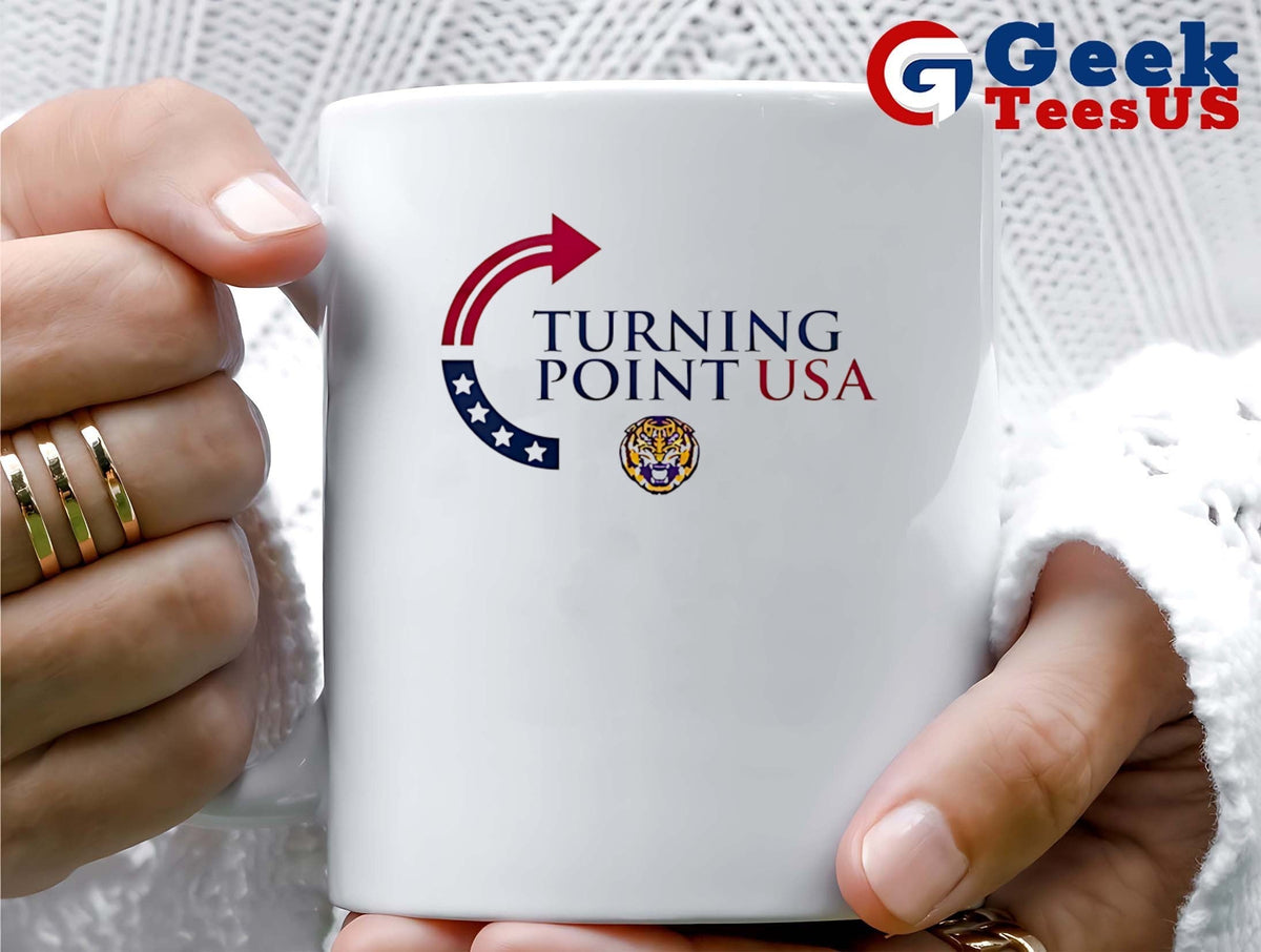 Turning Point USA Louisiana State University logo shirt