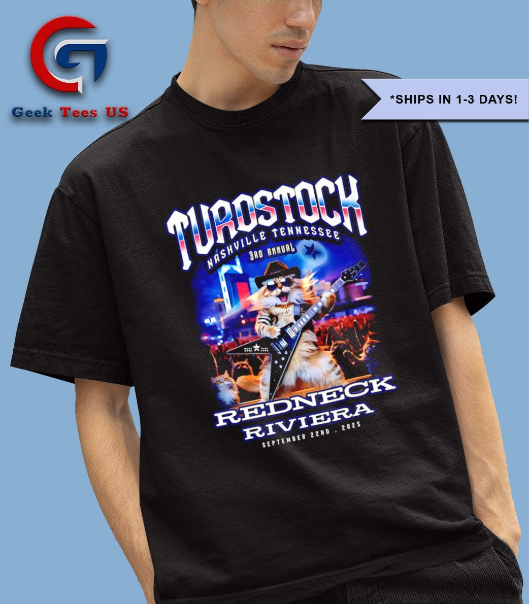 Turostock Nashville Tennessee 3rd Annual Redneck Riviera shirt