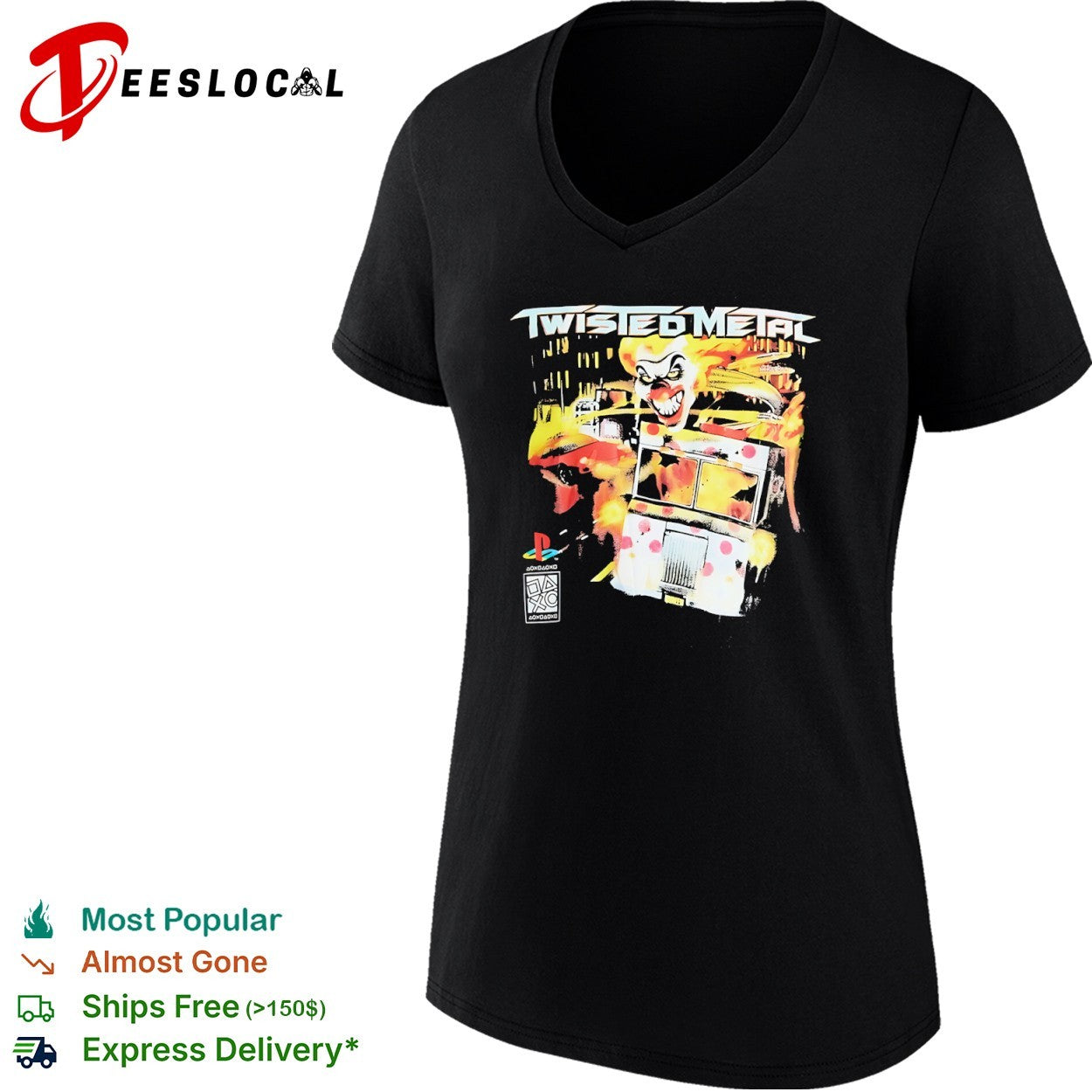 Twisted Metal Sweet Tooth Ice Cream Truck shirt