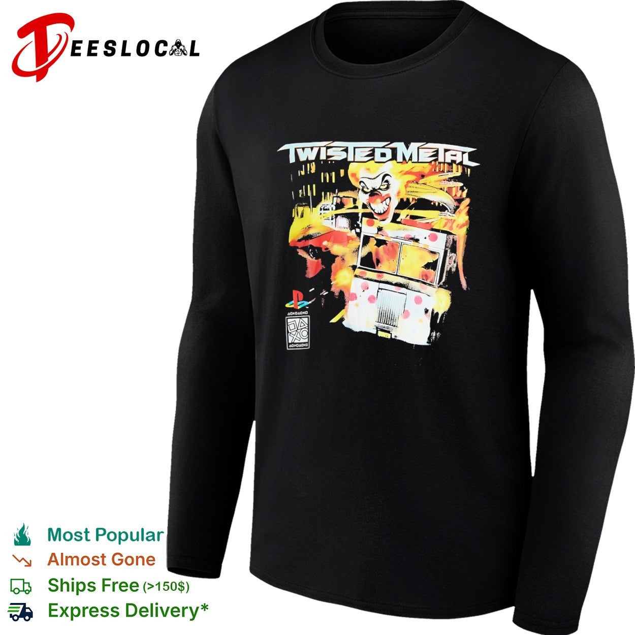 Twisted Metal Sweet Tooth Ice Cream Truck shirt