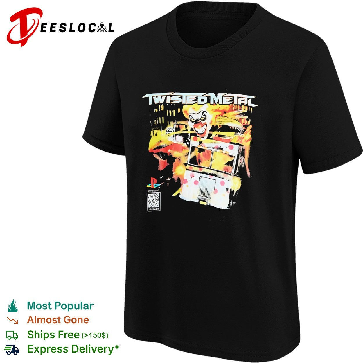 Twisted Metal Sweet Tooth Ice Cream Truck shirt