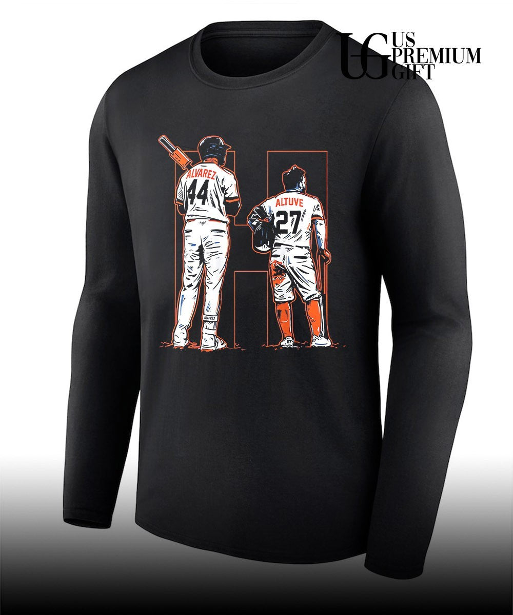 Two Pals Yordan Alvarez and Jose Altuve Houston Astros baseball shirt