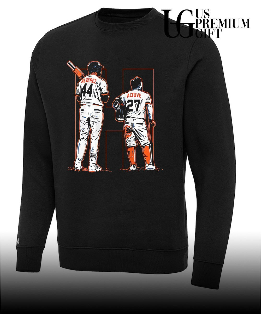 Two Pals Yordan Alvarez and Jose Altuve Houston Astros baseball shirt
