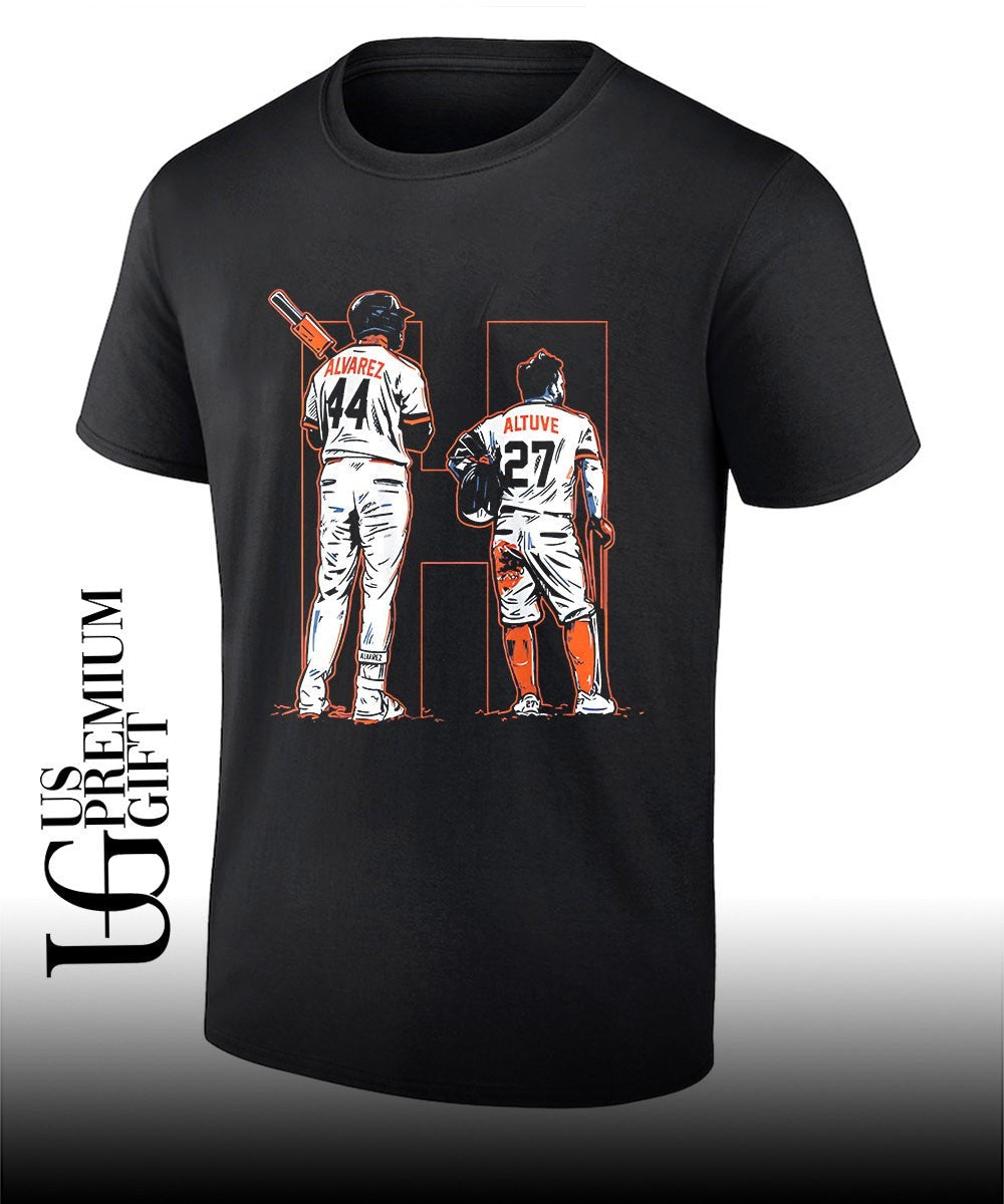 Two Pals Yordan Alvarez and Jose Altuve Houston Astros baseball shirt