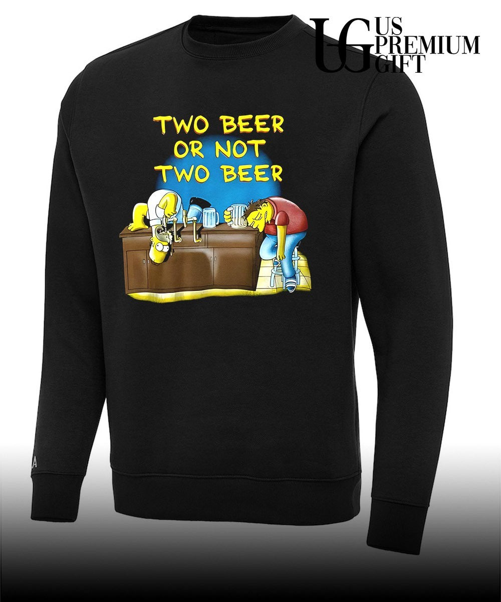 Two beer or not two beer cartoon shirt