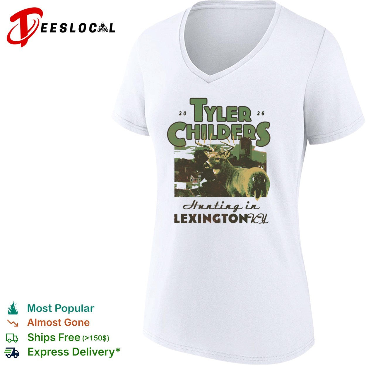 Tyler Childers Hunting in Lexington KY 2026 shirt
