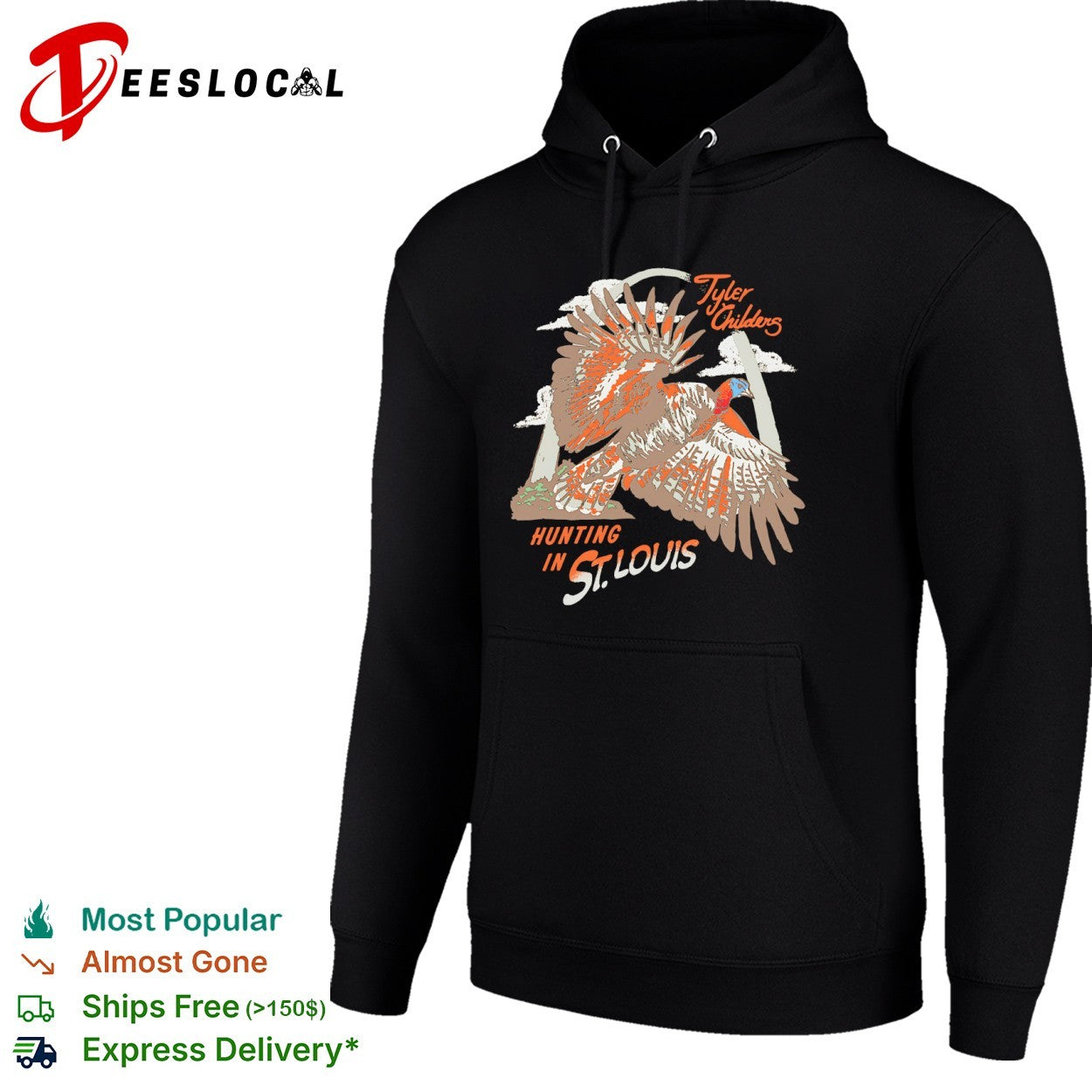 Tyler Childers Hunting in St Louis Country Music shirt