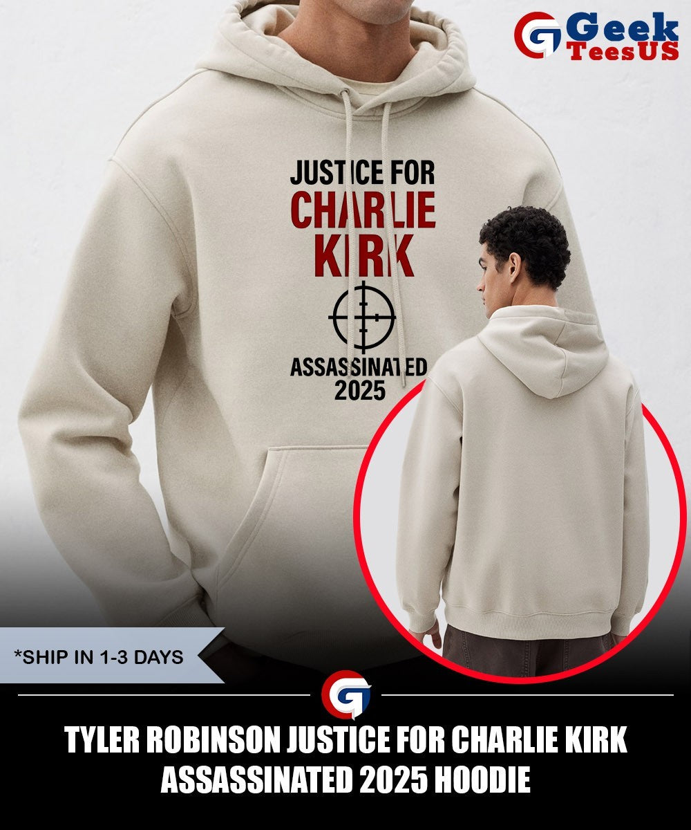Tyler Robinson Justice for Charlie Kirk Assassinated 2025 shirt
