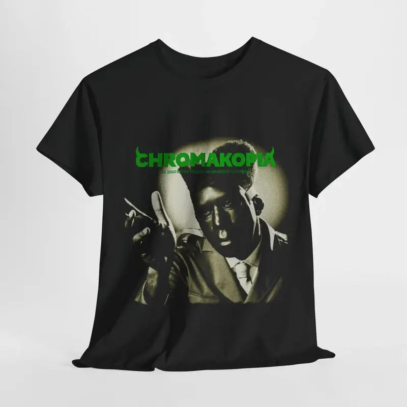 Tyler the Creator Chromakopia shirt, rap album merch, hip-hop fashion, music fan apparel, trendy streetwear, Tyler fan...