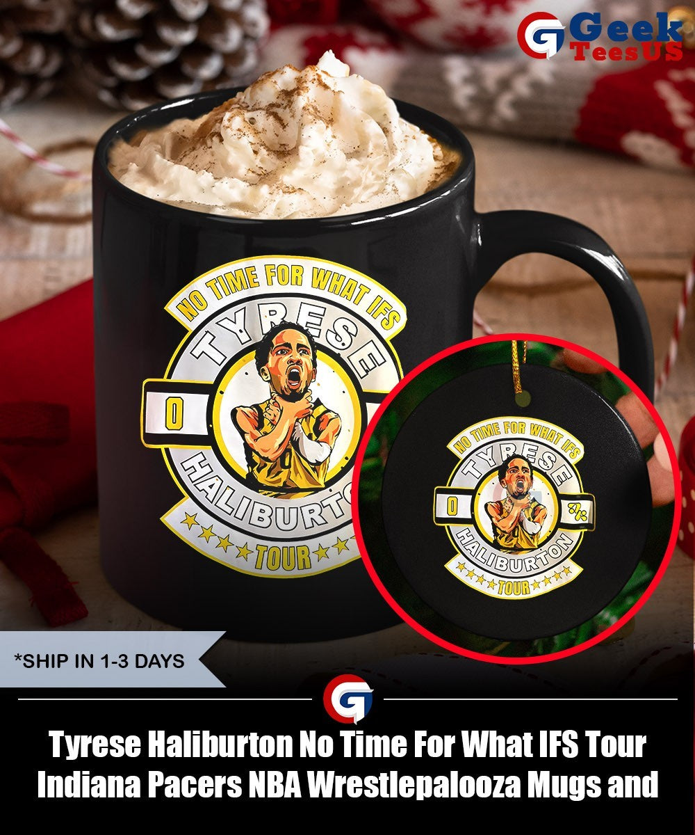 Tyrese Haliburton No Time For What IFS Tour Indiana Pacers NBA Wrestlepalooza shirt