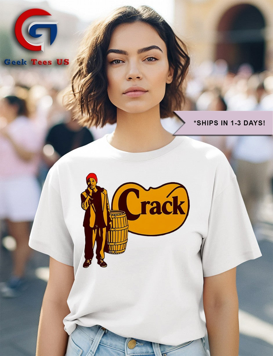 Tyrone Biggums Crack Barrel Cracker logo shirt