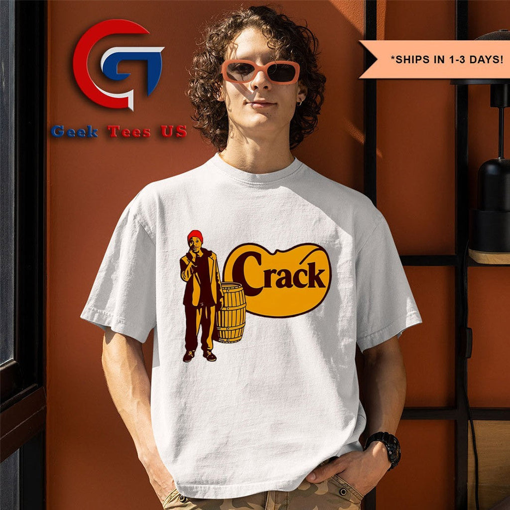 Tyrone Biggums Crack Barrel Cracker logo shirt