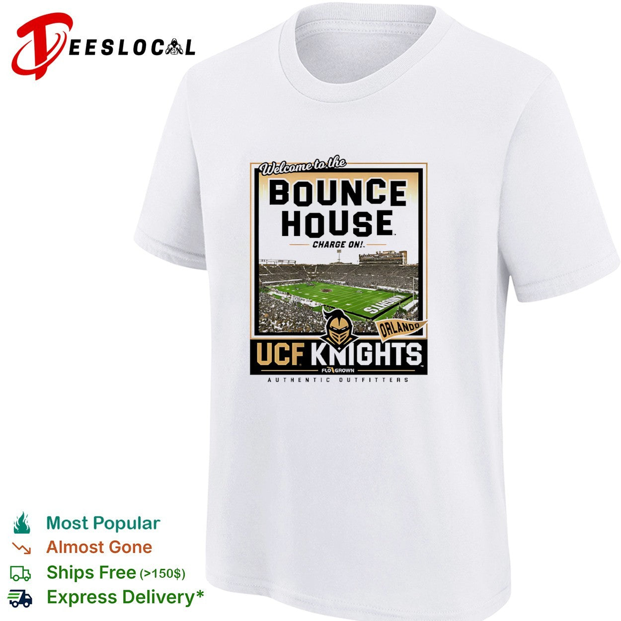 UCF Knights bounce house stadium Orlando shirt