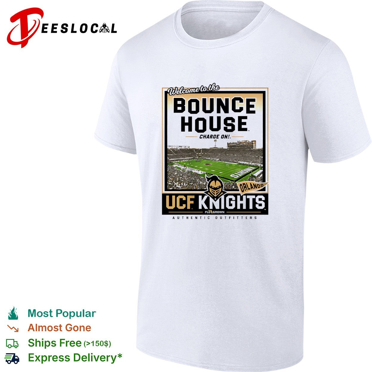 UCF Knights bounce house stadium Orlando shirt