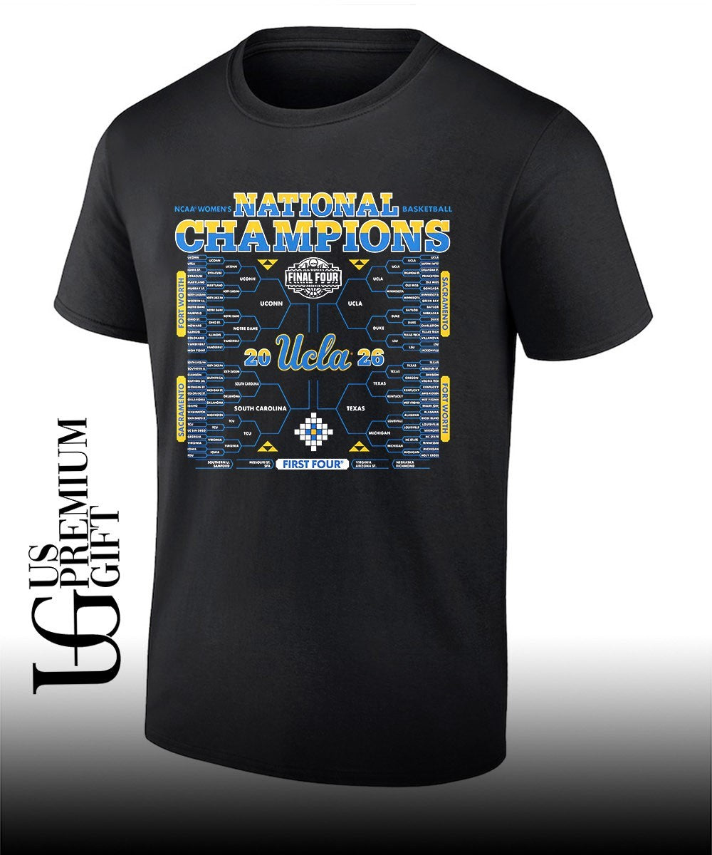 UCLA Bruins 2026 NCAA Women’s Basketball National Champions Locker Room shirt