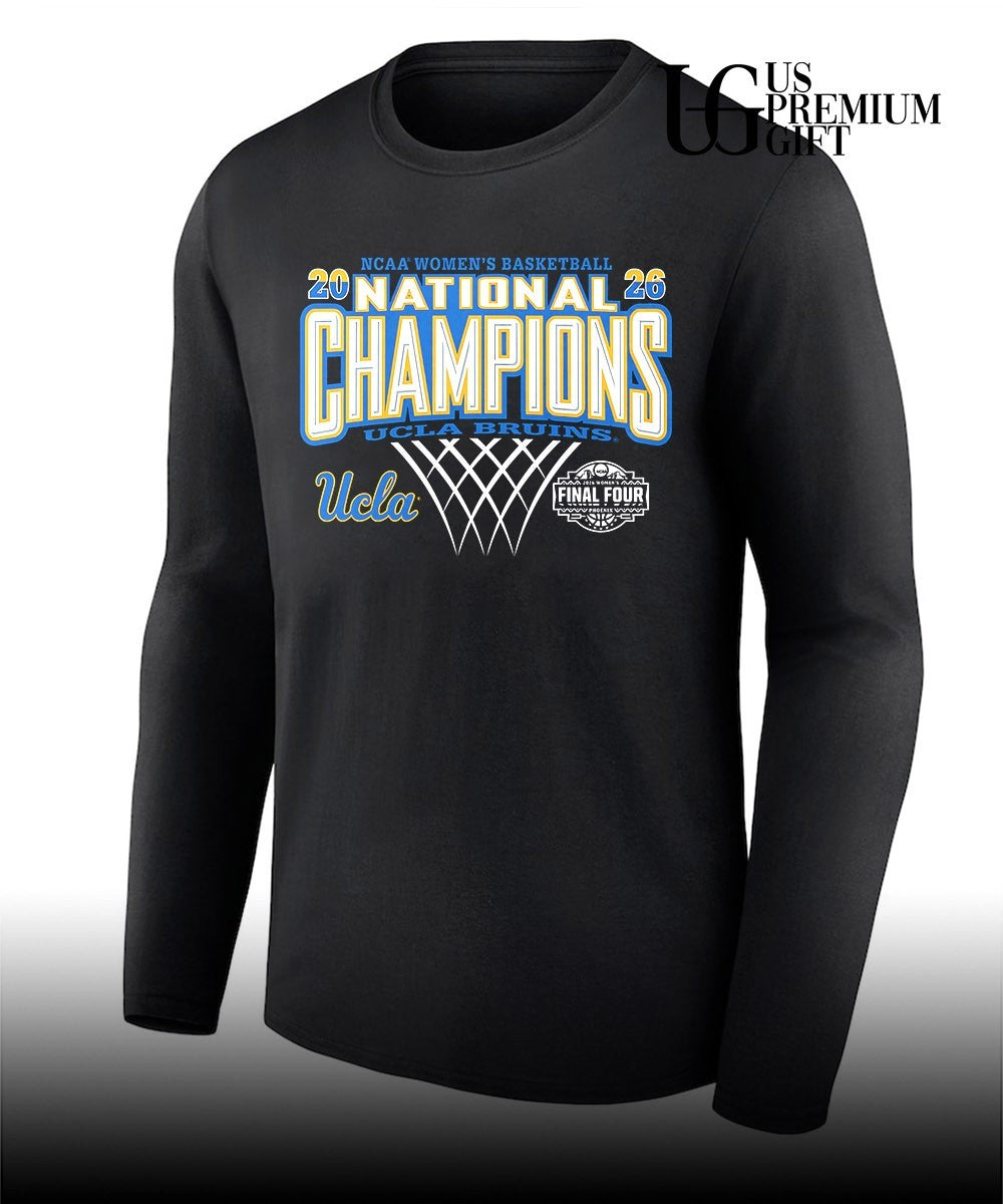 UCLA Bruins 2026 NCAA Women’s Basketball National Champions heroes shirt
